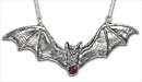 Gothic bat necklaces and charms