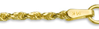 Gold rope chains