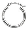 Silver Hoop Earrings