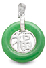 Silver Chinese Jade Charms